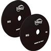 DONATIF 2 Microcarichi 500 g Dischi pesi 28mm, Set con 2 Disco microcarico bilanciere palestra in acciaio, Small Plate Pesi bilanciere professionale, Fitness Home Gym