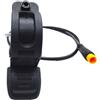Vasiumic Acceleratore a pollice per scooter elettrico - Acceleratore a dito di ricambio con testa impermeabile M8, 66,8 x 54 cm, 31 cm, linea A 44,5 cm, linea B, nero (B)