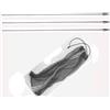 Generico astina Asta fiocina Pesca cannolicchi Kit 3 Pezzi + retino