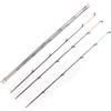 Getdoublerich 1 set di accessori per la riparazione di punte per canna da pesca, punta in fibra di vetro M/L/H 50-120 g Feeder per canna da pesca alla carpa, accessori adatti per vari ambienti di