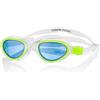 Aqua Speed Aqua-Speed X-PRO - Occhialini da Nuoto monoblocco da Uomo, Lenti Colorate Giallo/Blu, Taglia Unica
