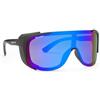 Demon Unisex Stubaier Plus Occhiali Sportivi Nero Opaco Blue-Blue Multi, Taglia unica