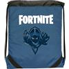 Franco Cosimo Panini Zaino Coulisse Con Tasca Raven Fortnite Blu