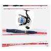 Generico Canna da Pesca Seppia Calamaro - Eging 2,10 mt 100g kit Con Mulinello e Filo