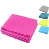 CLICLED Tappetino Palestra Yoga Pilates Fitness Ginnastica Pieghevole 4mm Tappeto Antiscivolo 173x61 PVC Allenamento Casa