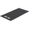 GORILLA SPORTS® Tappeto Palestra - Antiscivolo, 120/180x60x0,6 cm, PVC ad alta densità, Nero - Protezione Pavimento, Attrezzi Palestra Casa, Tappetino Pilates, Yoga Mat (Nero, 120x60x0,6 cm)