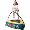 BERG Hoppaa - Trampolino per bambini (1-4 anni), per interni ed esterni, staffa di sicurezza e pietre antiscivolo per favorire le capacità motorie e l'equilibrio, montaggio semplice, durevole e
