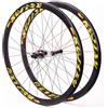 LYMFCFC Set Di Ruote Per Bicicletta 700C Freno A V In Carbonio Profondità 38 Mm Copertoncino Ruote Per Bici Da Strada In Carbonio Ruote Anteriori Posteriori Ruote Yellow label,700C