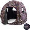 HOMASIS Tenda da Caccia per 2-3 Persone, Capanno Mimetico con 3 Finestre e Porta, Tenda da Caccia Portatile con Borsa per Il Trasporto, 152 x 152 x 163 cm