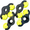 WNDUOKXH 4x piedini per palline da tennis per Wahoo Kickr Core Trainer Migliora il comfort del ciclismo Piedini a bilanciere per bici stazionaria in ABS
