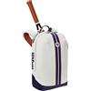 Wilson Roland Garros Super Tour Zaino Tennis, bianco/blu navy, S