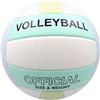Generic Palla da pallavolo super morbida, misura ufficiale 5, impermeabile, morbida, per attività all'aperto e al coperto, ideale per piscina, spiaggia, palestra e palestre (C)