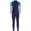 WYYHAA Blu,14,Muta da Bambino e Ragazzo - Tuta da Immersione in Neoprene da 2,5 Mm con Maniche Lunghe, Cerniera Frontale e Protezione Solare UPF 50+ per Surf, Snorkeling e Nuoto