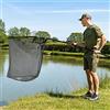 ATLAS Retino Da Pesca 107cm - Pieghevole | A Due Pezzi | Rete Con Manico In Carbonio | Guadino In Due Parti | Accessori Per Carpe | Attrezzatura Per Pescare