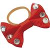 Equi-ThËme Equi-Theme/Equit'M 306802 - Fiocchi Intrecciati con Strass Trasparenti, Unisex, Unisex - Adulto, 306802, Red Crystal, N/A