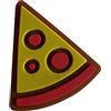 DXEHSEUY Racchetta da tennis antivibrazioni ammortizzante morbido per racchetta da esterno a forma di pizza, 2,2-2,6 cm