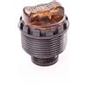Mealoodiousmusea Riparazione Forcella anteriore Tappo di bloccaggio Vite Base Precarico Bicicletta Manopola Regolabile Sostituzione Riutilizzabile Equitazione Riparazione Sostituzione 25.4MM
