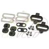 Fpd Coppia PLACCHETTE COMPATIBILI con Shimano SPD TACCHETTE Pedali SGANCIO RAPIDO Bici MTB AXCT0020