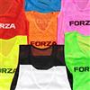 FORZA Pettorine da Allenamento [Pacco da 5] - Pettorine da Allenamento Multi Sport - Gamma di Colori e Dimensioni (Bambini, Arancione)