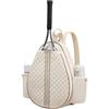 Generic Zaino da tennis, impermeabile, da donna, borsa da tennis, multifunzionale, con coulisse, per sport, spiaggia, palestra, borsone in vita, per ragazze e uomini, tavolo per bambini