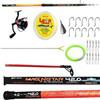 Pescasubito.com Combo Attrezzatura Pesca Storione Canna Mulinello Filo Esca Accessori Storioni