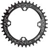 GeRRiT Monocorona Mtb Chainring della bici rotonda 10 4BCD 40 42 44 46 48T 50 52 Dente Mtb. Bici da mountain bike anello anello catena ruota 104 BCD Corone Per Bicicletta ( Misurare : 40T , Color : Noir )