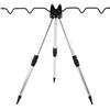 Alomejor staffa treppiede pesca,telescopica portatile staffa supporto in lega di alluminio for pescatori in barca spiaggia montagna