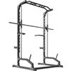 Marbo Sport - Smith-Machine MS-U105 2.0 - Macchina palestra multifunzione con barra per pull-up e maniglie per dip - Attrezzi palestra casa per allenamento fitness completo a casa