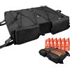 AOXCHEN Borsa Portaoggetti T-Top, Borsa Impermeabile per Parte Superiore della Barca, 2 Opzioni di Dimensione per 4-6 Giubbotti di Salvataggio di Tipo II, per Barche T-Top Hard Top, Yacht