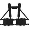 Shanyingquan Alpha Chest Rig Split Vest MOLLE a sgancio rapido adatto a sacchetto portamagie Radio GP Bag