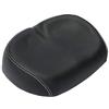 DGHAO Sella per bicicletta senza naso, 26 x 17 cm, ampia, grande, senza pressione, morbida e confortevole, sedile di ricambio per bicicletta da strada, montagna, bici pieghevole