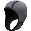 rockible Cappuccio da Immersione Cappuccio da Muta da Immersione in Neoprene da 2 mm, Elastico Tenere al Caldo con sottogola Cappello da Nuoto Cuffia da Surf, Nero