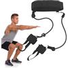 Generic Allenatore di Salto Verticale Fasce Resistenti al Rimbalzo Allenatore di Salto con Fasce Elastiche Resistenti Allenamento Anti-deformazione 'agilità delle Gambe Attrezzatura per Allenamento di Rim