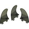 UP SURF UPSURF FCS Tavola da Surf 3pinne Pinne da Surf in Vetroresina Favo Lana di Vetro Thruster Set