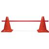 SPORTIKEL24 Combinazione di Kegel huerde 30 cm con asta 100 cm, per ostacolo Parcours, per Agility - Cani Training, Rot