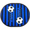 Sportissimo Bloisi, Fitfeet tappetino poggiapiedi nero/blu in microfibra