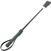 Chenyesun Frusta per Cavallo con Pelle PU, Horse Riding Whips,Frusta Antiscivolo per Performance da palco,Frustino per Sport all'Aria Aperta Equitazione, (Nero)