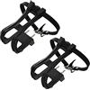 MiOYOOW 1 Paio Clip per Pedale della Bici, Cinghie del Pedale Piede Fermapiedi per Pedali Bici con Cinghie per Cyclette, Spin Bike