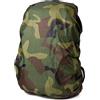 Lukery 2 Pezzi Parapioggia per Zaino, Impermeabile Copertura per Pioggia di Zaino per Outdoor, Escursionismo, Campeggio, Turismo, Ciclismo (Camouflage 2,XXL per 75-80L)