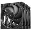 Deepcool Ventola 120x120 DeepCool FD12 V2 3in1 12V 500-2500rpm 4.8W 0.4A Nero [R-FD12V2-BKNPN3-G]