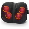 medisana CL 300 Cuscino da massaggio Shiatsu con funzione di calore, regolazione ergonomica individuale per la schiena con 4 teste di massaggio per spalle, schiena, gambe e collo