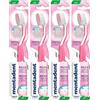 Mentadent 4x Mentadent Sensitive Expert Spazzolino con Setole Morbide Affusolate Micro Tech Care - 4 Spazzolini