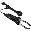 Mrisata Pinze calore professionali estensioni dei capelli ferro, connettore di estensione dei capelli macchina salon fusion ferro strumento parrucca connettore strumenti hair styler (Nero)