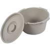 Ｚｉａｌｏｆｉ Secchio per sedia comoda Secchio per sedia comoda Robusto multiuso con coperchio Mezzo secchio per sedia comoda per WC Anziani Adulti Anziani