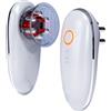 Generico 3 In 1 Massaggiatore Infrarossi EMS Viso Lifting Antirughe, Massaggiatore Anticellulite Infrarossi e Coppettazione, Dispositivo Rassodante Tonificante per Corpo Viso a Led Ems Vuoto
