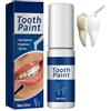 Generico Smalto sbiancante istantaneo per denti, lucidante istantaneo per denti, rimozione delle macchie, vernice sbiancante per denti, lucidatura dentale, smalto per denti, 5 ml (1 pcs)