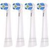 KOMA NK19 - Testine di ricambio compatibili con Braun Oral-B iO Ultimate Clean, bianco, 4 pezzi