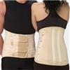 TIELLE CAMP 533 M UOMO - Corsetto semirigido lombosacrale alto - rinforzi paravertebrali - 4 tiranti pelvici