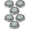 vhbw 6x testina di ricambio compatibile con Philips HS550, HS555, HS655, HS 355B, HS536, HS540, HS355A, HS360, HS545 rasoio elettrico
