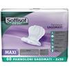 Soffisof Air Dry Pannoloni Sagomati Maxi - 60x Pannoloni per Anziani - 2 Confezioni da 30 Pezzi, Assorbenza fino a 9 Gocce - Ausili Incontinenza Uomo e Donna